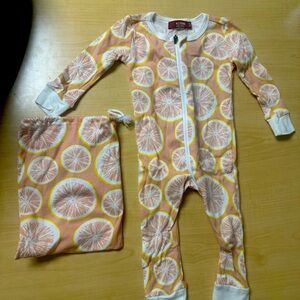 Milkbarn Grapefruit Onsie